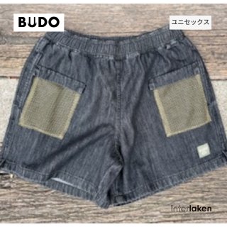 BUDO | MINIMUM DENIM SHORTS washed black