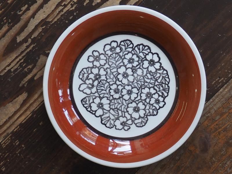 スウェーデン GEFLE ゲフレ / Agneta アグネッタ プレート 19.3cm