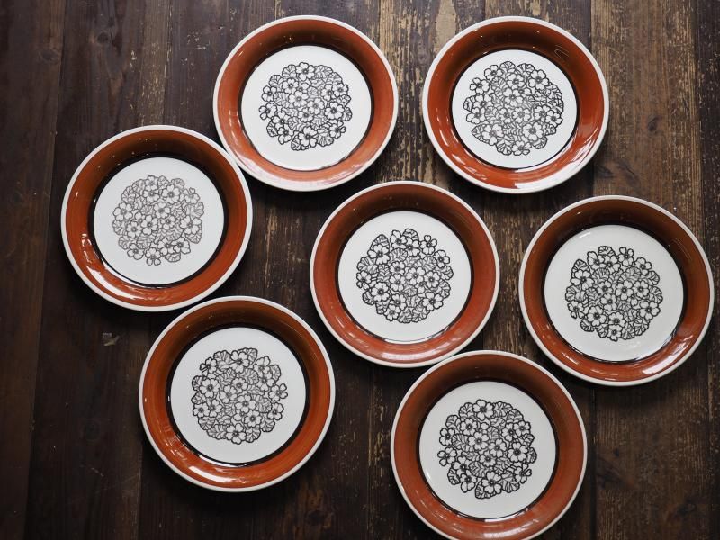 スウェーデン GEFLE ゲフレ / Agneta アグネッタ プレート 19.3cm