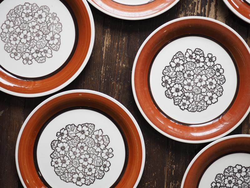 スウェーデン GEFLE ゲフレ / Agneta アグネッタ プレート 19.3cm