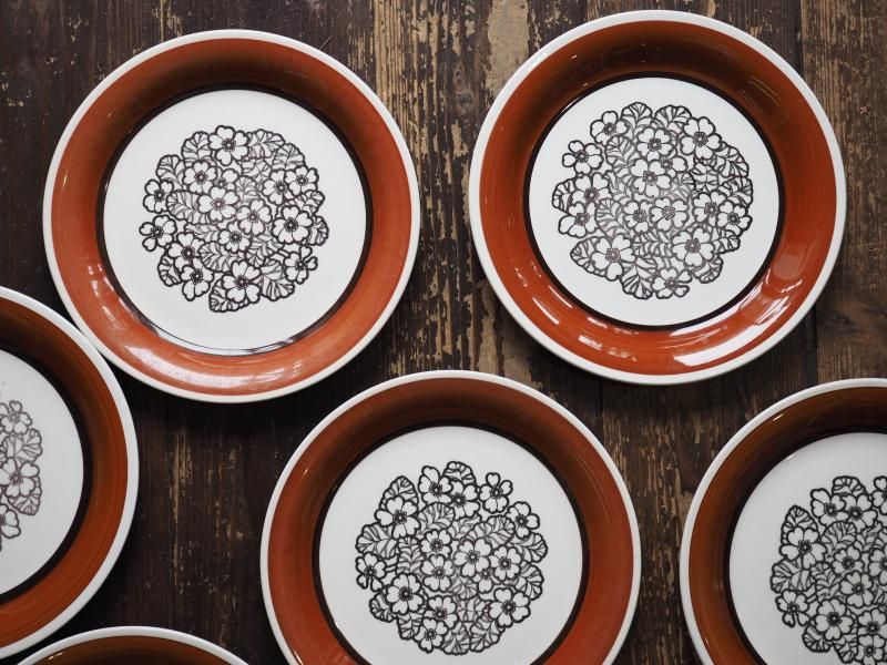 スウェーデン GEFLE ゲフレ / Agneta アグネッタ プレート 19.3cm