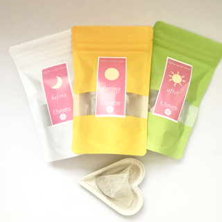 女性のリズムに着目したブレンドティー「rhythm tea-during」「rhythm tea-before」「rhythm tea-after」各10包×３セットの商品画像