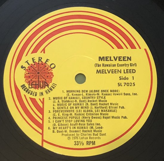 Melveen Leed/The Hawaiian Country Girl - Jay Hawaiian Music