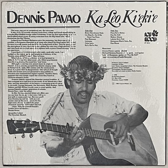 Dennis Pavao/Ka Leo Ki'eki'e - Jay Hawaiian Music