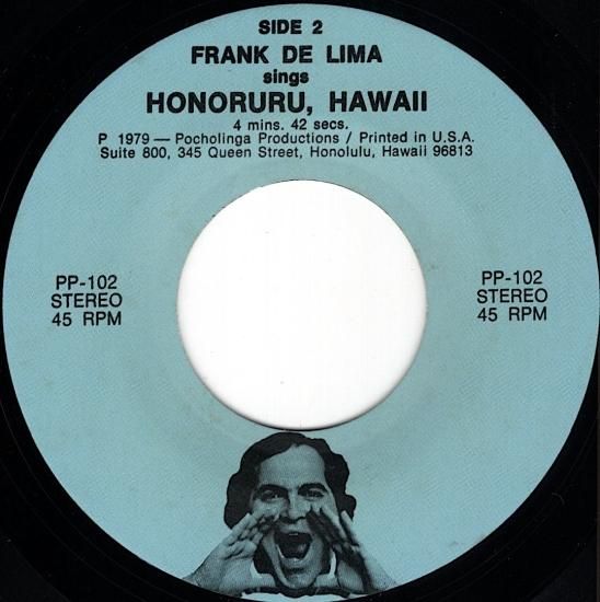 Waimea Lullaby/Honolulu, Hawaii - Frank DeLima - Jay