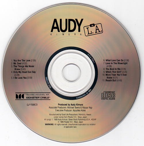 Audy Kimura/Audy Kimura in L.A - Jay Hawaiian Music