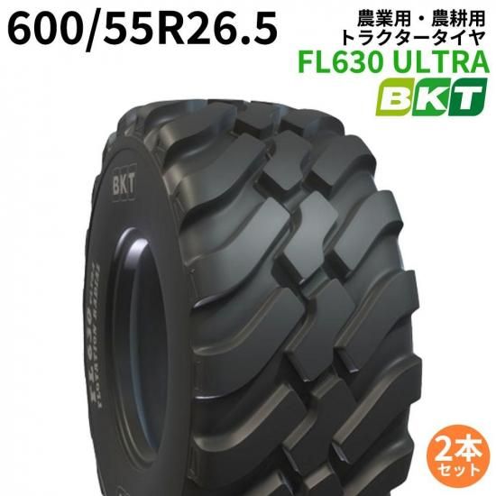 <img class='new_mark_img1' src='https://img.shop-pro.jp/img/new/icons61.gif' style='border:none;display:inline;margin:0px;padding:0px;width:auto;' />BKT 󥫡ȥ졼顼 饸  FL630 ULTRA600/55R26.52ܥå 