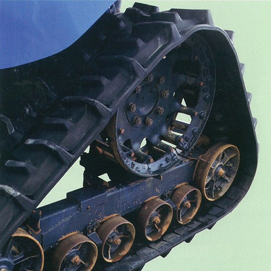 イセキ トラクター専用ゴムクローラー TJV85 G1-451046IA 芯金レス