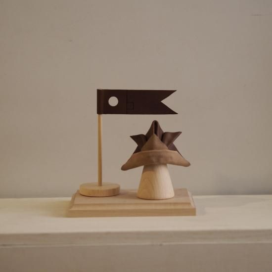 ¨Ǽmini kabuto&koinobori (brown)