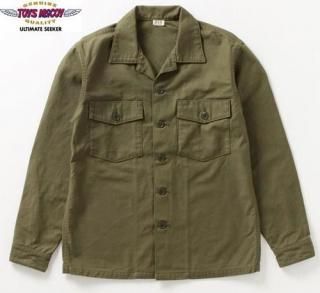 ȥޥå TOYS McCOY TMS2504SHIRT,MAN'S COTTON SATEEN,OG107 åȥ󥵥ƥ󡡥ġߥ꥿꡼