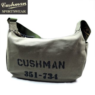 クッシュマン CUSHMAN 29224 CANVAS MESSENGER BAG メッセンジャーバッグ オリーブ