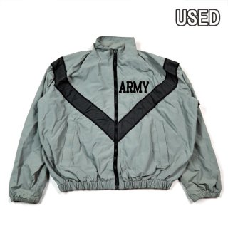 米軍　実物　USED U.S.ARMY IPFUトレーニングジャケット 前期型　グレー 