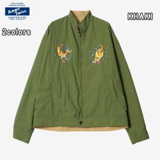 ߡĥ ARMY TWILL Nylon Ox Souvenir Reversible Blouson ٥˥С֥롡֥륾󡡥󡡥ߥ꥿꡼