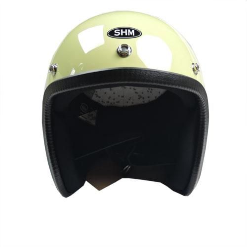 SHM ジェットヘルメット クリーム色 SHM SHM Lot-500（ホワイト