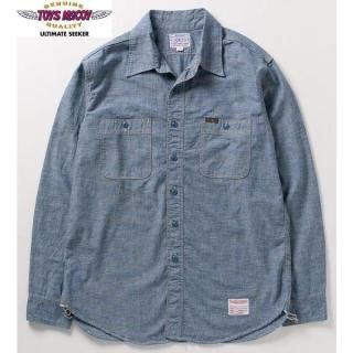 ȥޥå TOYS McCOY TMS2407 CHAMBRAY WORK SHIRT 