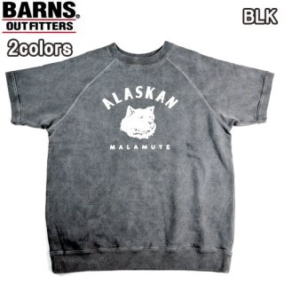 С󥺥ȥեå BARNS OUTFITTERS BR-24122 90's 5sleeve Sweatshirt ALASKAN MALAMUTE Ⱦµå