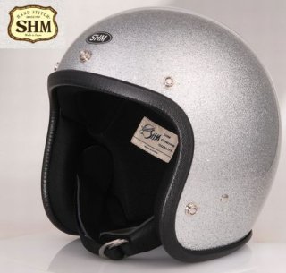 SHM LOT 504 SILVER FLAKE HELMET ե졼 Сե졼إåȡХbike