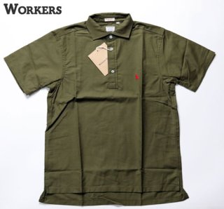  WORKERS Shirt Polo, Supima OX, ForestĥݥȾµ