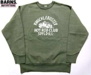 С󥺥ȥեå BARNS OUTFITTERS BR-24442 ATHLETIC CREW PT SWEAT HOT ROD CLUB å