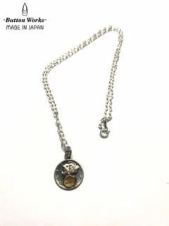 ܥ BUTTON WORKS BW-0127 Mercury Dime Coin Necklace-Brass ޡ꡼ͥå쥹