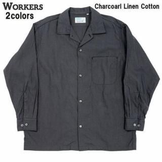  WORKERS Open Collar Shirt, 㥳ͥ󥳥åȥ󡡥塡ͥ󥳥åȥ