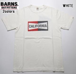 С󥺥ȥեå BARNS OUTFITTERS BR-25002 TSURIAMI Crew Neck Print CALIFORNIA ץ