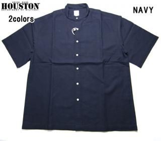 ҥ塼ȥ HOUSTON 41136 OX S/S BAND COLLAR SHIRT Хɥ顼Ⱦµ
