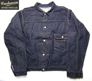 åޥ CUSHMAN 21393 1st MODEL DENIM JACKET ǥ˥ॸ㥱å