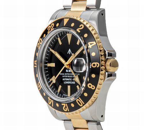 ナバルウォッチ NAVAL WATCH FRXD008 GMT Mechanical S/S 3