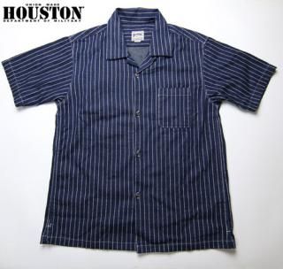 ҥ塼ȥ HOUSTON 41246 WABASH OPEN COLLAR SHIRT ץ󥫥顼ġХå