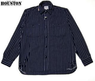 ҥ塼ȥ Houston 41255 STRIPE VIYELLA SHIRT ȥ饤סӥ饷