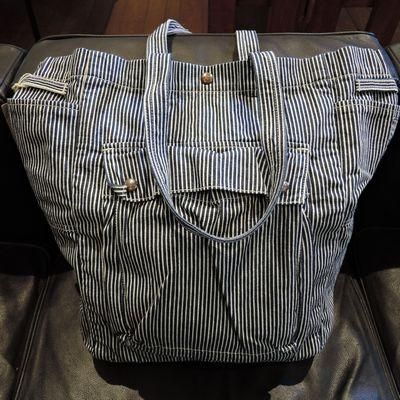 UES 裏地付きトートバッグ