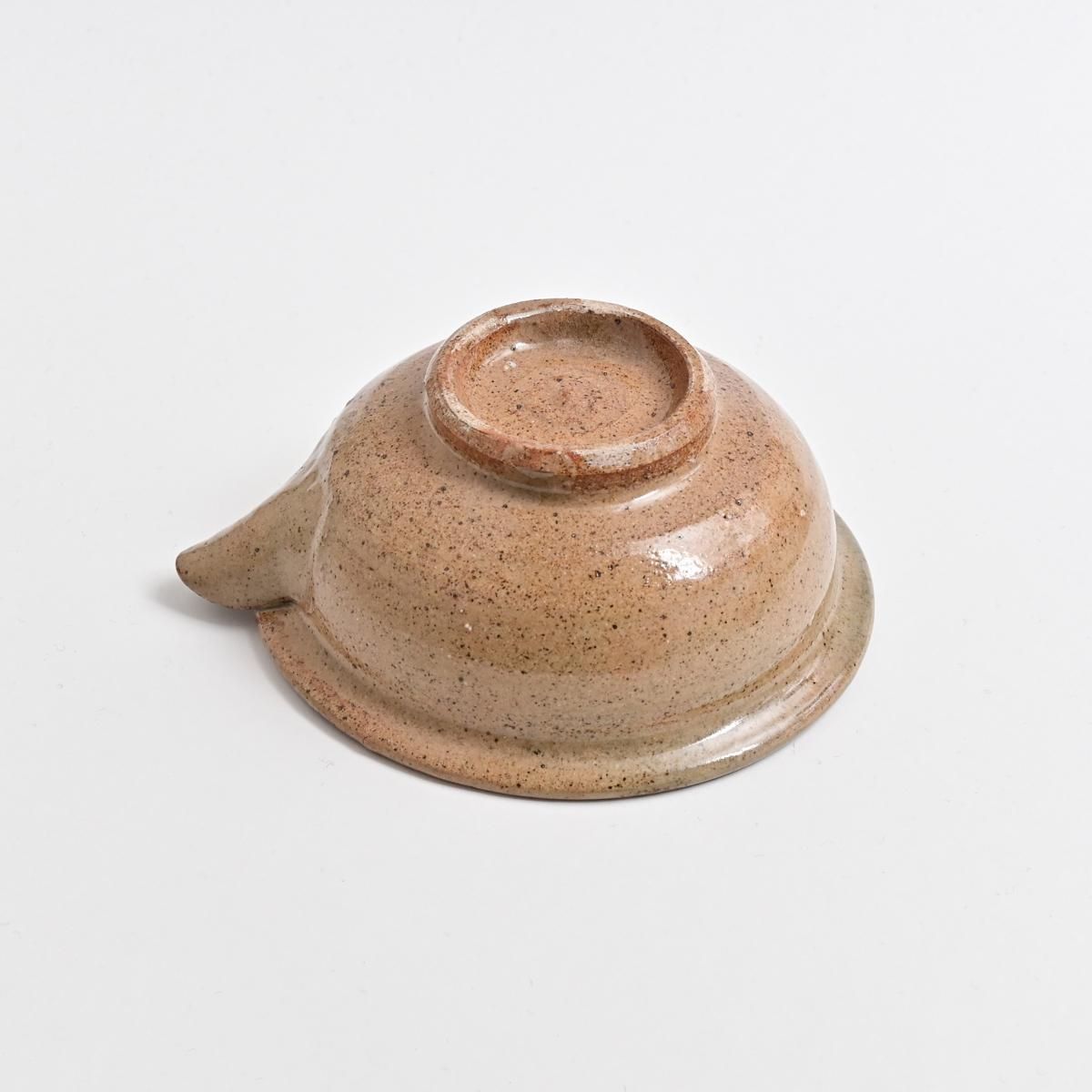 田谷直子 茶片口鉢リム φ13cm H6.5cm ｜ 百福オンラインショップ