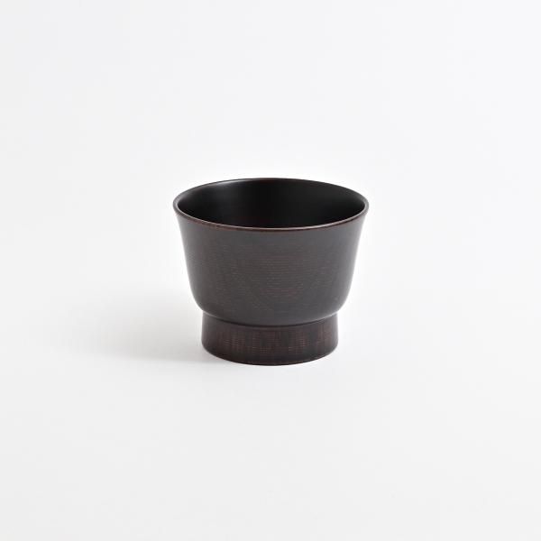 小林流木工房　小林太平作　流木竹製　漆塗　椀　茶器　銘竹心　共箱　V　R5174 小林流木工房 小林太平作 流木竹製 漆塗 椀 茶器 銘竹心 共箱 V