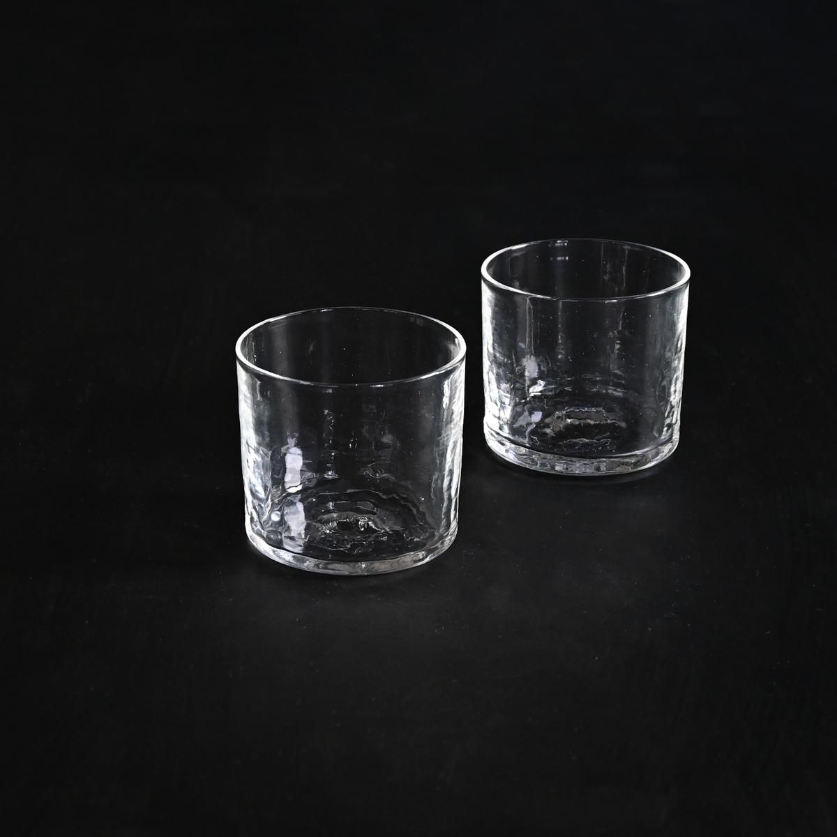 ヤマノネ硝子 チョクグラス 太 φ7cm H7cm｜百福オンラインショップ