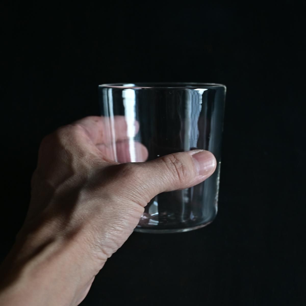 ヤマノネ硝子 キナリグラス B φ7.5cm H8.5cm｜百福オンラインショップ