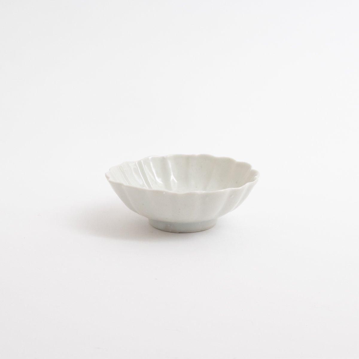 TA川崎和楽　楽焼　菊花形中鉢五客 楽天市場】青楽 菊形向付（小鉢）〔川嵜和楽（川崎和楽