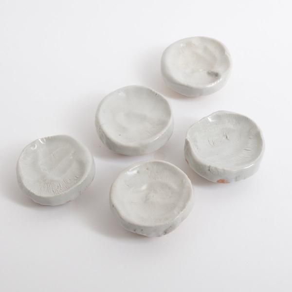 灰釉手付き鉢　陶器　箱無し　作者 小島憲二　
新品未使用 小島 陽介 - yamahon online store