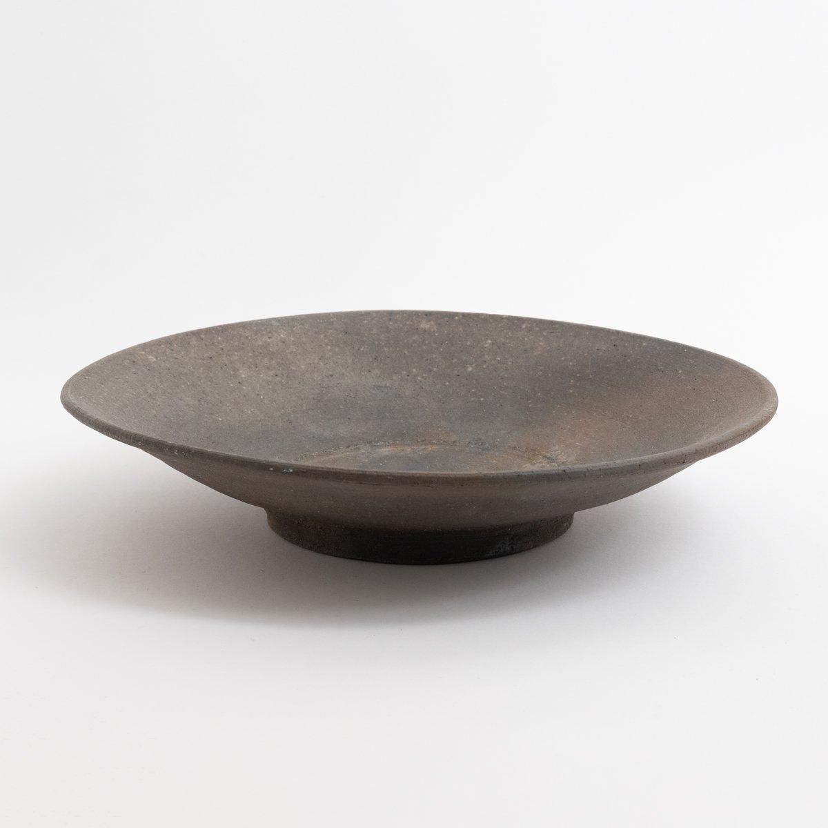 松村英治 大皿 焼き締め 518009-c.jpg