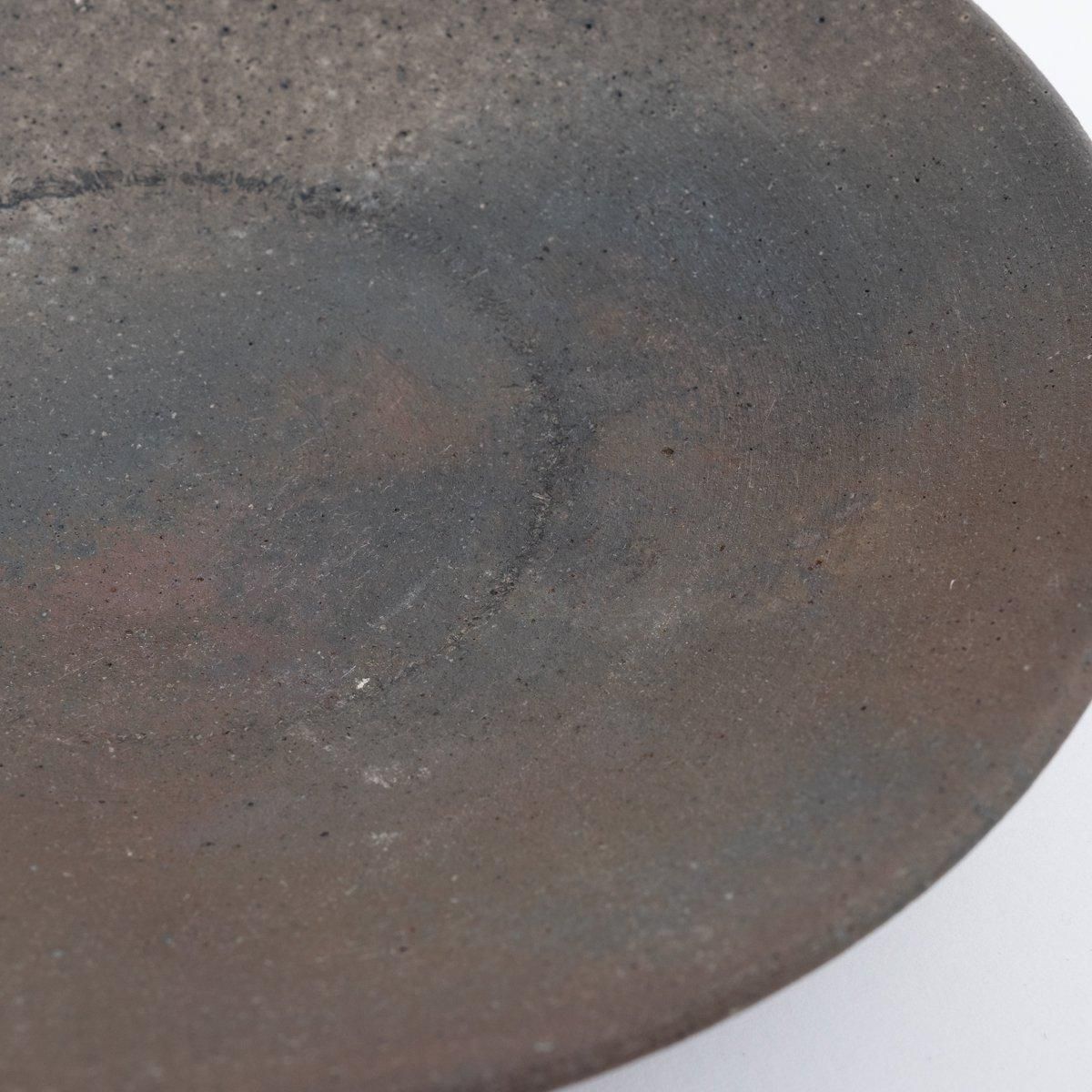 松村英治 大皿 焼き締め 松村英治 焼締7寸皿 B | 百福オンラインショップ