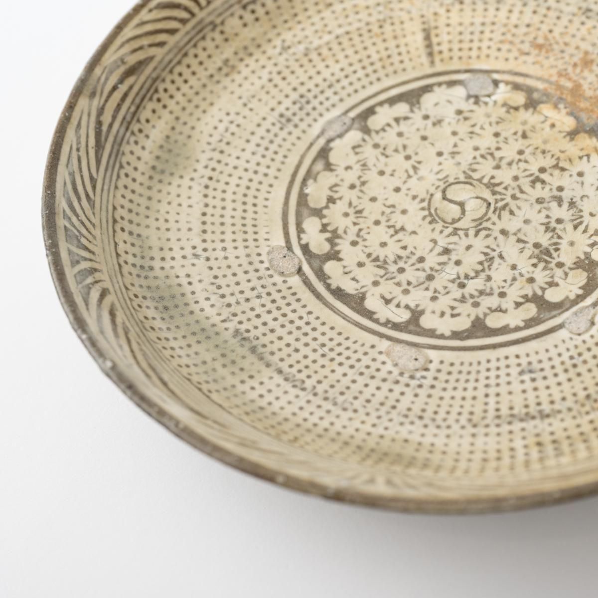 額賀円也 三島7寸皿 | 百福オンラインショップ