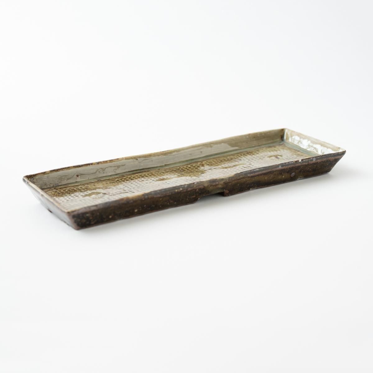 額賀円也 三島長角皿 | 百福オンラインショップ