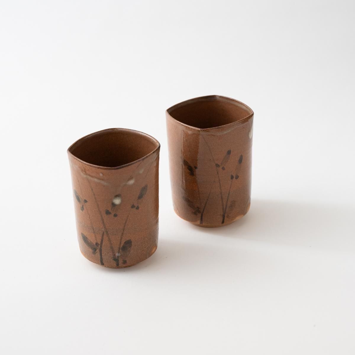 木村龍生 絵唐津湯呑 | 百福オンラインショップ