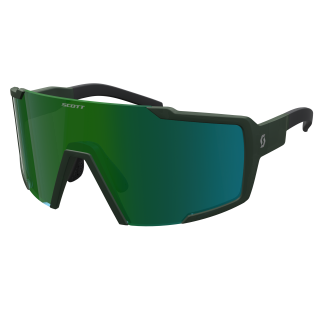 SHIELD - kaki green / green chrome