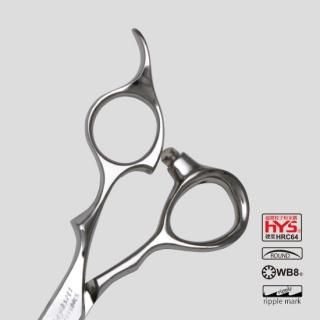 ハヤシシザー　30〜35% オフセット　3段刃 HYS-MAX67-KRETER-ATH-6.2-DLC MARK-Ⅳ 6.2inch - 理美容ハサミ