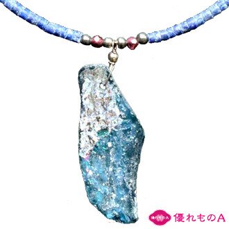 RomanGlass ローマングラス ペンダント 天然石 ネックレス ルビー