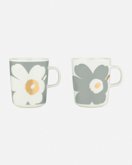 Unikko 60th Anniversary マグカップセット 250ml ホワイト Unikko 60th Anniversary マグカップセット 250ml ホワイト