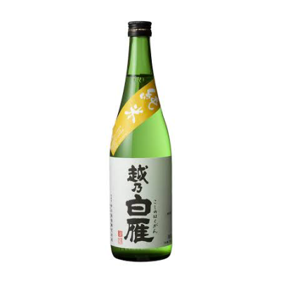 越乃白雁 純米酒（720ml）