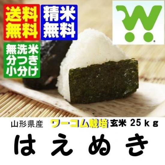 令和6年産 山辺アグリFFワーコム栽培米 山形県産はえぬき 玄米 令和6年産 山辺アグリFFワーコム栽培米 山形県産はえぬき 玄米