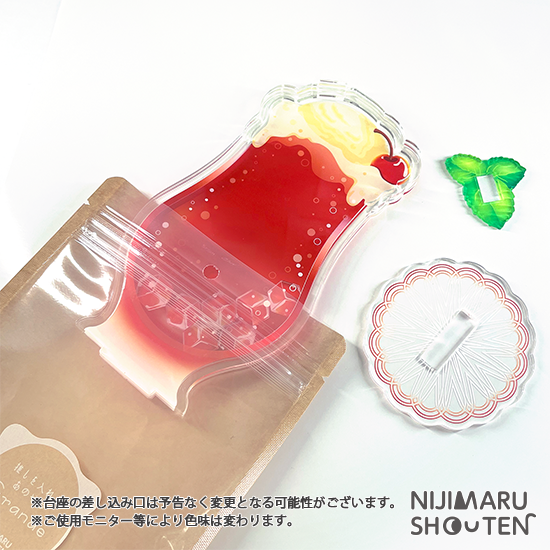 クリームソーダ-レッド - NIJIMARU SHOUTEN / にじ丸商店